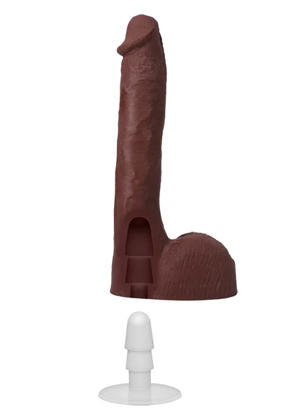Signature Cocks - Pressure - 10 Inch ULTRASKYN Cock with Removable Vac-U-Lock Suction Cup — image 2 of 4
