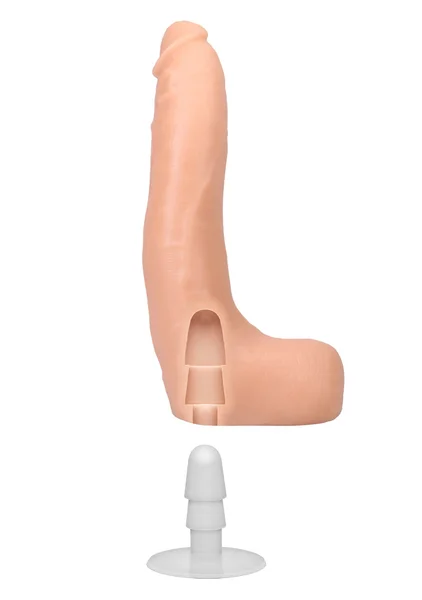 Signature Cocks - Dan Damage - 10 Inch ULTRASKYN Cock with Removable Vac-U-Lock Suction Cup — image 2 of 4