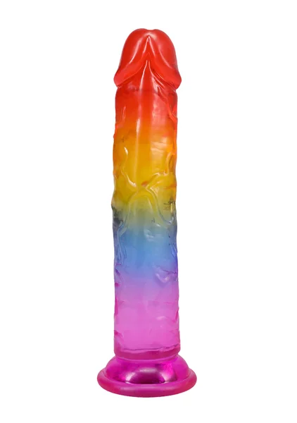 Crystal Jellies® - 7 Inch Dong - Rainbow — image 2 of 3