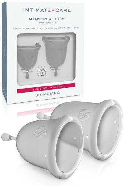 Jimmy Jane Reusable Silicone Menstrual Cups (2 Pack)
