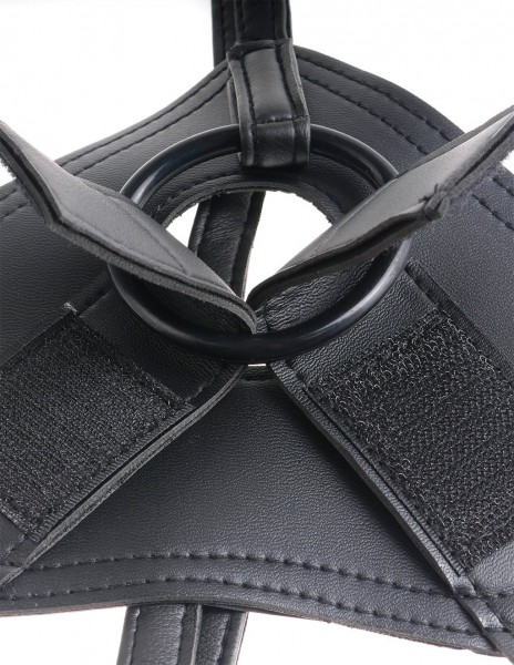 King Cock Strap-on Harness with 6 inch cock