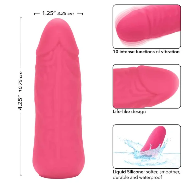 Mini Vibrating Studs - Pink — image 6 of 7