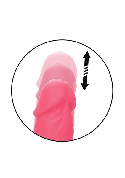 Rechargeable Rumbling and Thrusting Silicone Studs - Pink — image 16 of 23