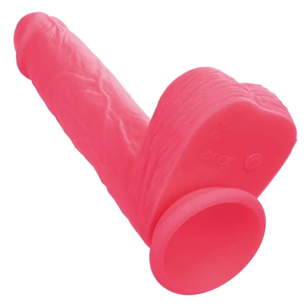 Rechargeable Rumbling and Thrusting Silicone Studs - Pink — image 4 of 23