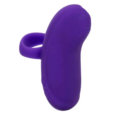 envy handheld rolling ball massager purple
