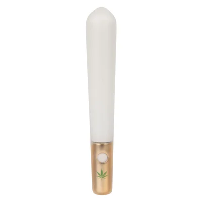 naughty bits smoke show mini joint vibe white