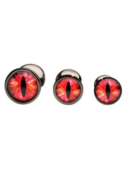 Sinister Eyes Metal Butt Plug Set — image 3 of 6