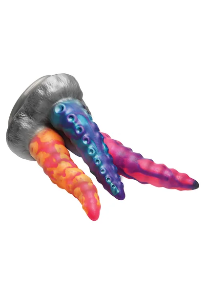 Creature Cocks - Tenta-Trio Silicone Dildo — image 2 of 8