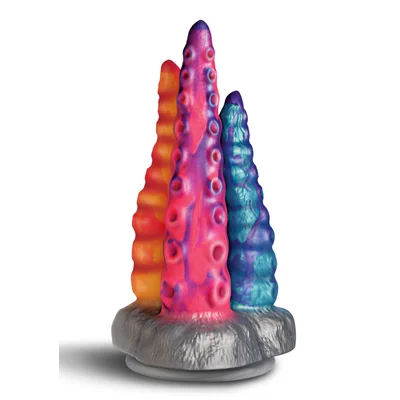 creature cocks tenta trio silicone dildo