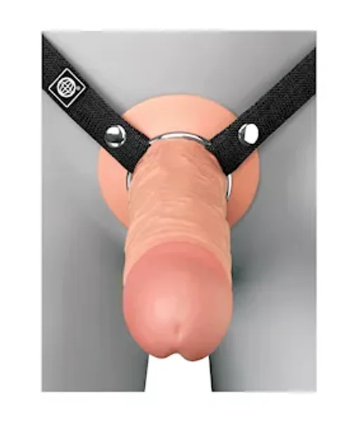 Fantasy X-tensions Elite 9" Silicone Hollow Strap-on Dual Density — image 3 of 12