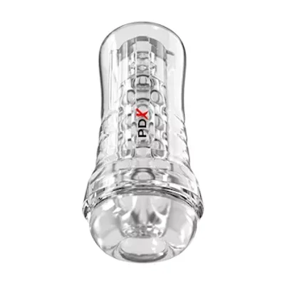 pdx elite viewtube see thru ez grip stroker