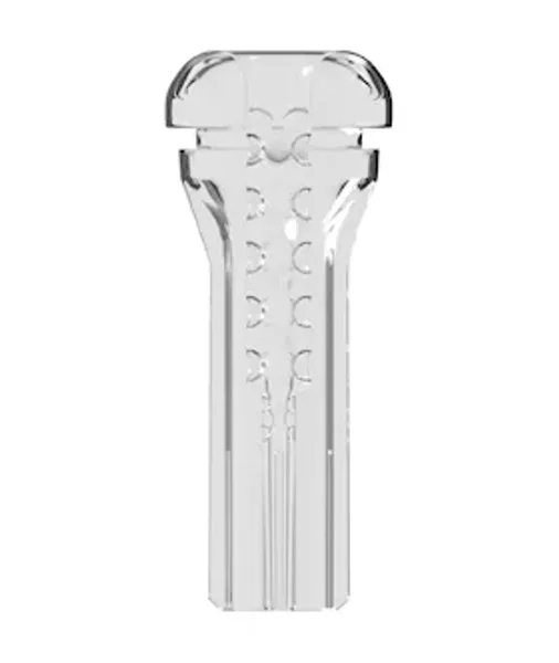 Pdx Elite Viewtube Xxl See-thru Ez-grip Led Stroker — image 3 of 5