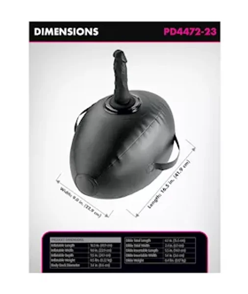 Fetish Fantasy Series Body Dock Inflatable Love Ball — image 5 of 6