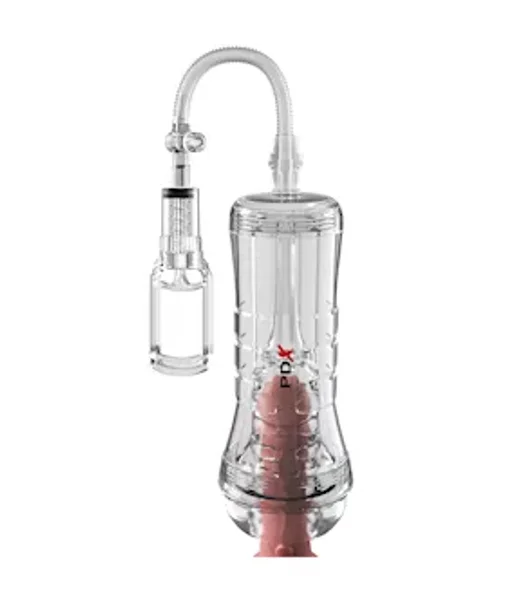 Pdx Elite Viewtube Vac Xxl Pump See-thru Ez-grip Pump Stroker — image 2 of 6