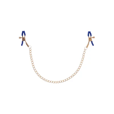 cougar chained nipple clamps