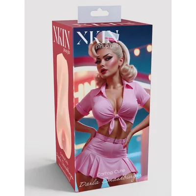 xkin pinup girl darla ar experience male stroker flesh pink