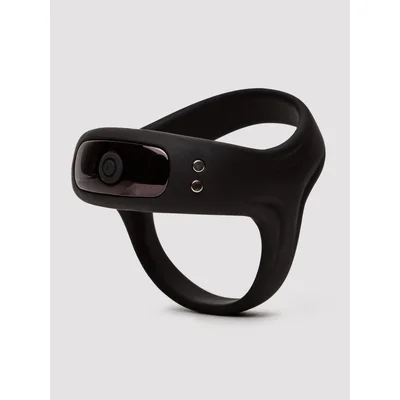 emperor silicone vibrating rechargeable ball sling black