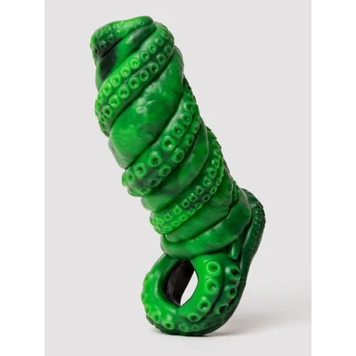 creature cocks tenta girth silicone penis enhancer green