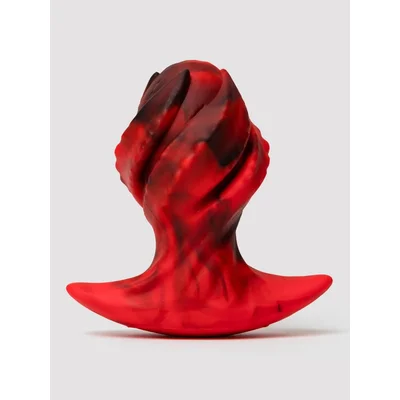 creature cocks dragonspawn medium silicone butt plug red