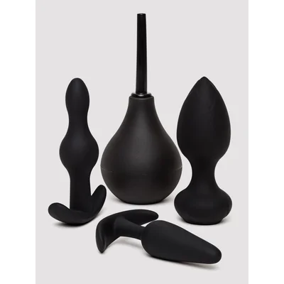 pleasure kits anal explorer kit 4 piece black