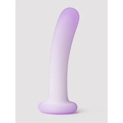 lavender haze slender curved dildo vibrator purple