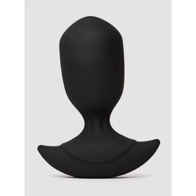 rock bottom rumbling torpedo butt plug black