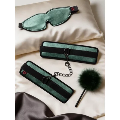 lovehoney beginners bondage kit 3 piece green