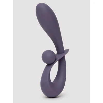 secrets forte powerful ergonomic rabbit vibrator purple