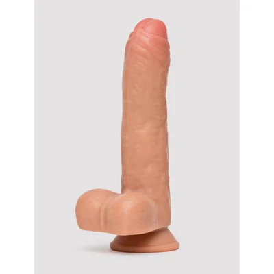 the gyrating rotating bartender 6 inch realistic dildo flesh tan