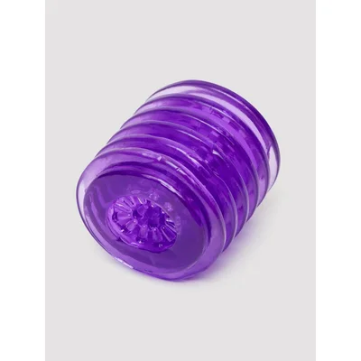 lovehoney head master purple double texture blow job stroker purple