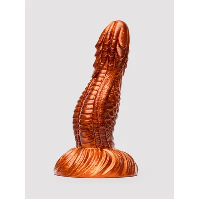 lovehoney lust legend fantasy scaly dragon dildo orange
