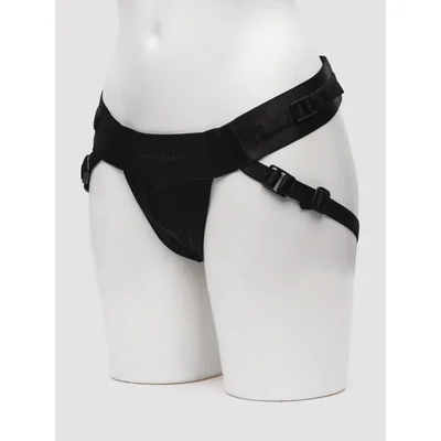 spareparts hardwear unisex nylon joque strap on harness black