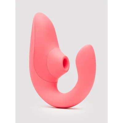 womanizer blend rechargeable g spot and clitoral stimulator light pink