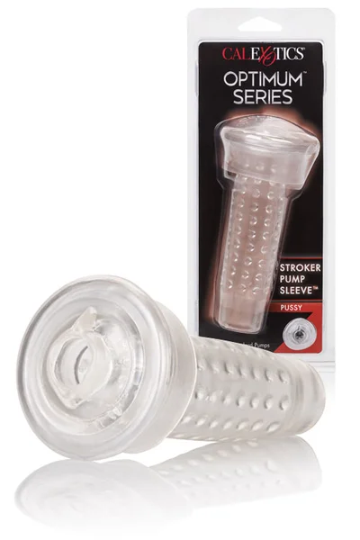 California Exotic Stretchy Rubber Penis Pump Sleeve - Pussy