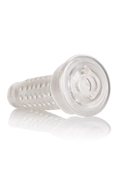 California Exotic Stretchy Rubber Penis Pump Sleeve - Pussy