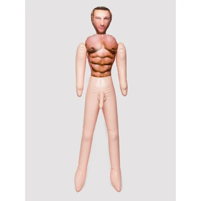 personal trainer male sex doll flesh pink