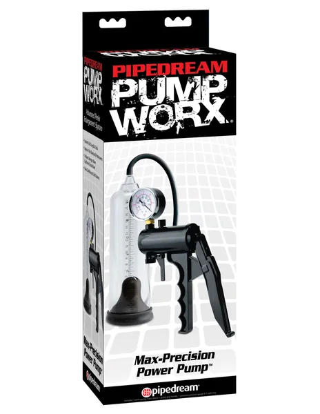 Pipedream Precision Pressure Gauge Penis Pump - Pistol Grip — image 8 of 9