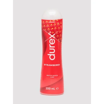 durex strawberry flavoured lubricant gel 100ml