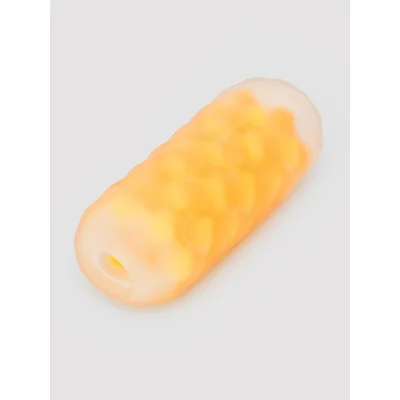 tenga arte weave textured masturbator yellow