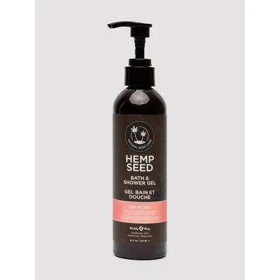 earthly body hemp seed bath shower gel isle of you 237ml