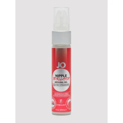 jo nipple titillator arousal gel electric strawberry 30ml