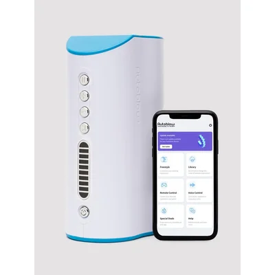 autoblow ai ultra blowjob machine with video sync blue