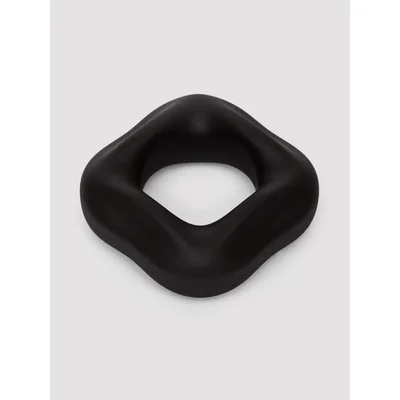 lovehoney single silicone cock ring black