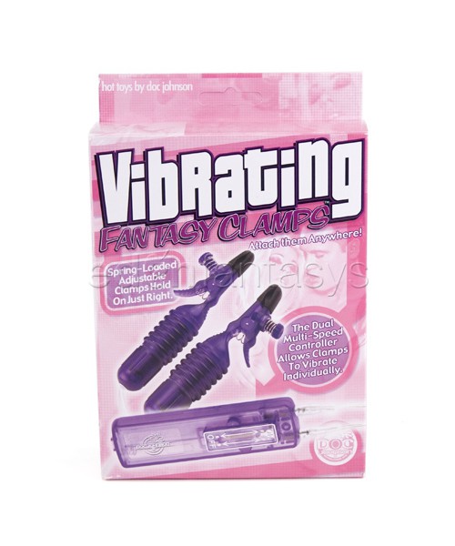 Vibrating fantasy clamps