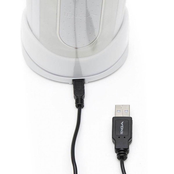 Tenga Flip Zero EV |  Electronic Vibrating Realistic Male Masturbator White
