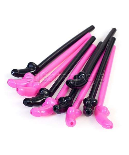 Playful party straws