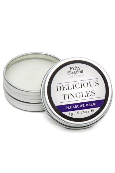 Fifty Shades Delicious Tingles 3.3" Bullet Vibrator & Pleasure Balm Kit (2 Pce)