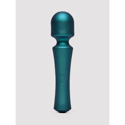 romp presto rechargeable silicone mini wand massager blue