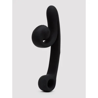 svibe curve rechargeable extra powerful dual vibrator black