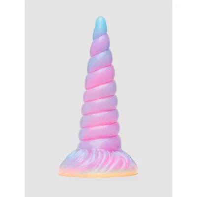 lovehoney dream lover fantasy unicorn glow in the dark dildo pink
